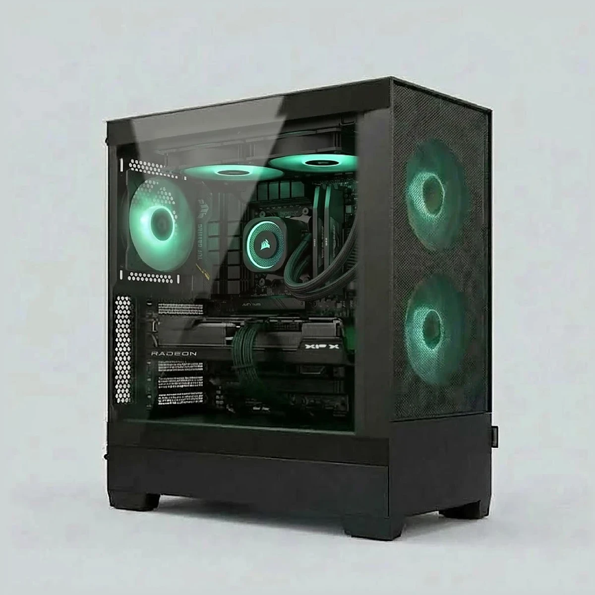 OliPC S1 Max Noir Minuit · watercooling noir